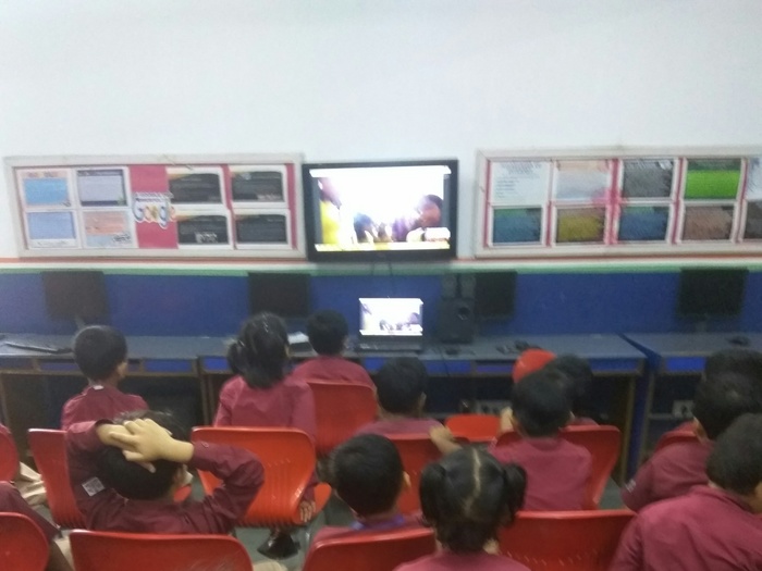 Extended classroom on Skype for class 1 C