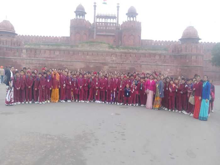 Excursion to the Red Fort- classes 6 and 7