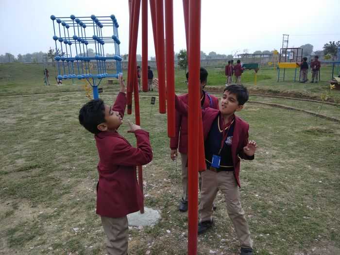 Excursion to School eco park for class 3