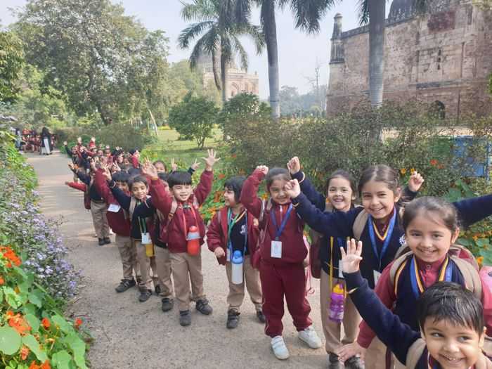 Spring excursion to Lodhi Garden for Pre School