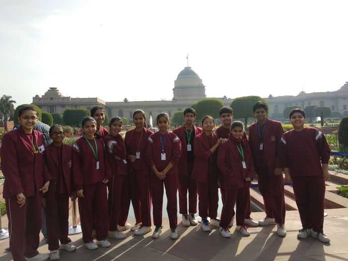 Visit to the Mughal Gardens- classes 7 and 8