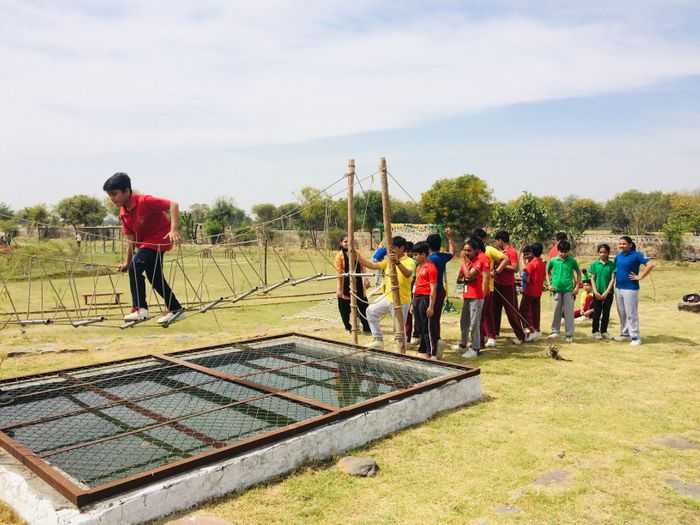 Annual adventure camp at School ECO Park for classes 3 to 8