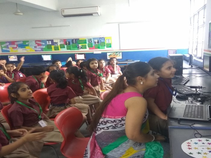 Skype classroom for class 1 on Saving the environment -Environment Week 2019  