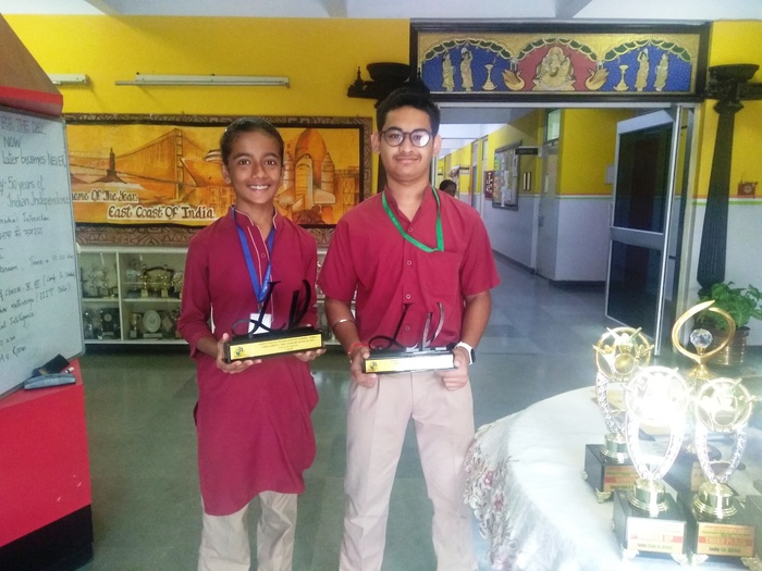 Top honours at Inter school Literary Fest 