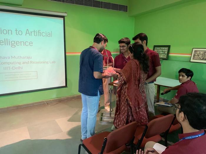 Lecture on Artificial Intelligence for senior Science students 
