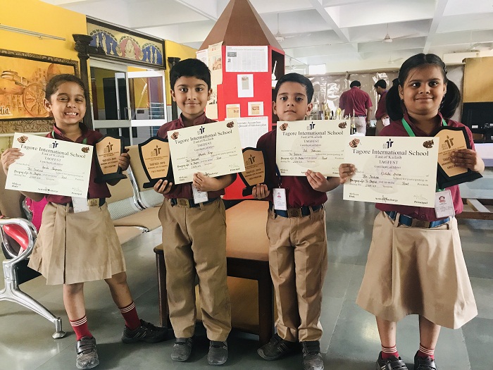 Honours at TAGFEST 2019 for team from classes 1 and 2 