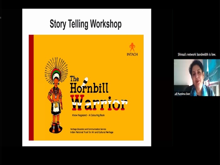 Story telling workshop for Classes 5 and 6