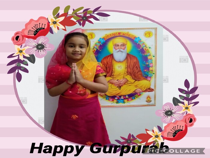 Special Assembly for Gurpurab in Pre primary
