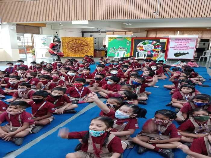 Pre primary celebrates Ganesh Chaturthi