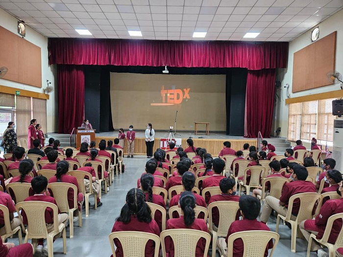 Inaugural inter-house TED talk competition during Literary Week