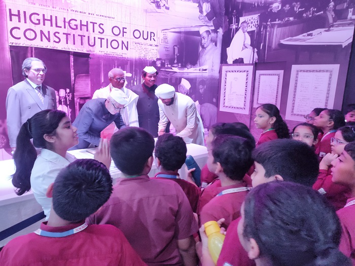 Class 6 visits the Dr B.R. Ambedkar National Memorial