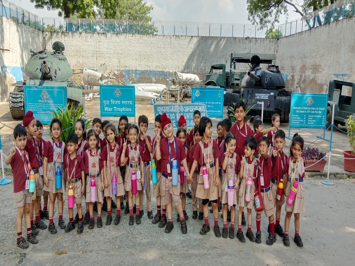 Pre primary visits the Airforce Museum 