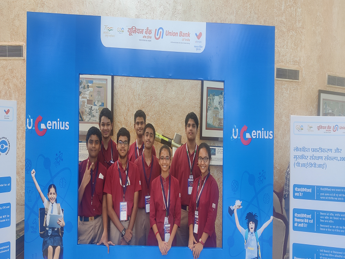 Honours at Union Bank of India National Quiz for schools